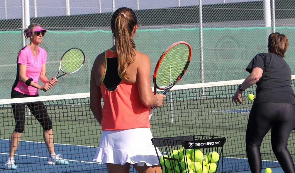 Semaine de tennis avec Maria Rasmussen