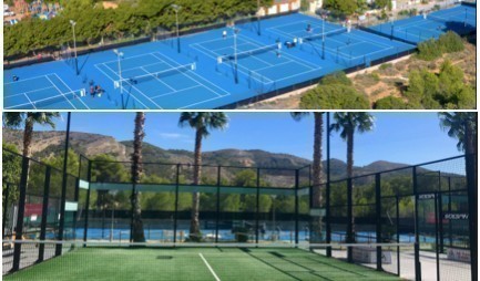 Expérience de tennis à Albir !